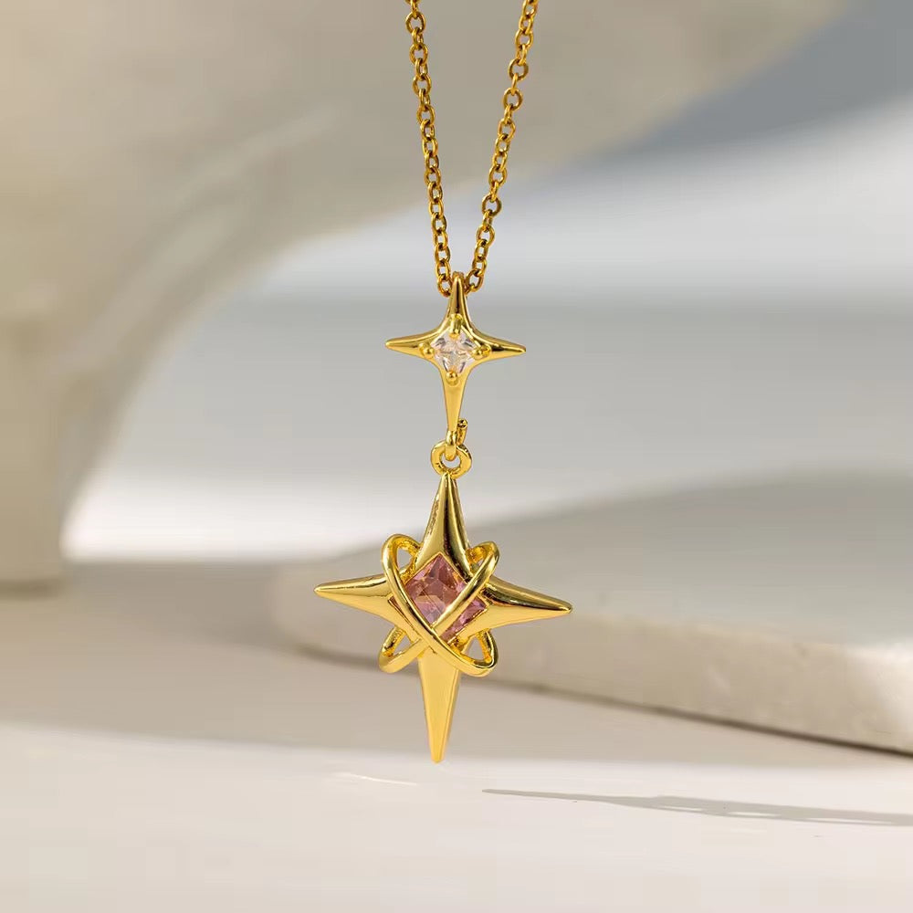 Necklace 579 - 304 stainless steel by Qimati