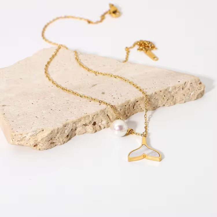 Necklace 1137 - 316L stainless steel by Qimati