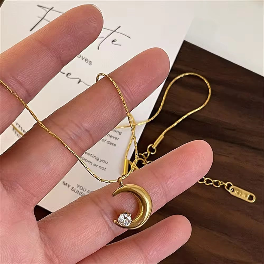 Necklace 576 - 304 stainless steel by Qimati