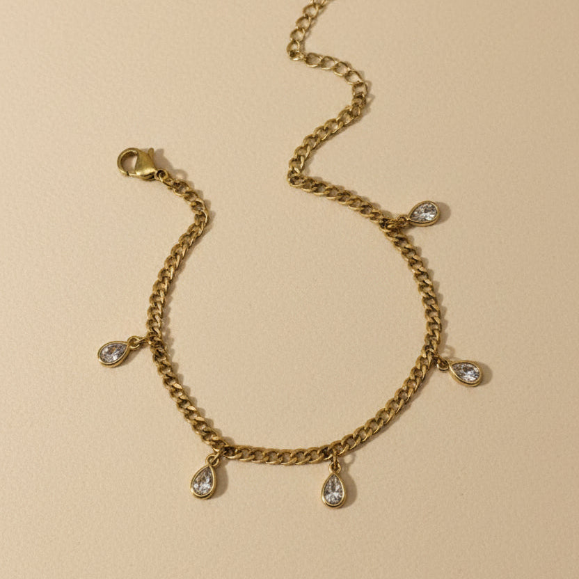 Chain Bracelet 217 - 304 stainless steel by Qimati