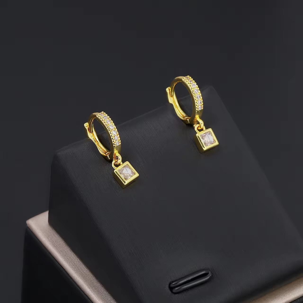 Earrings 317 - 304 stainless steel by Qimati