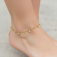 Anklets 069 (Single Piece) - 304 stainless steel by Qimati