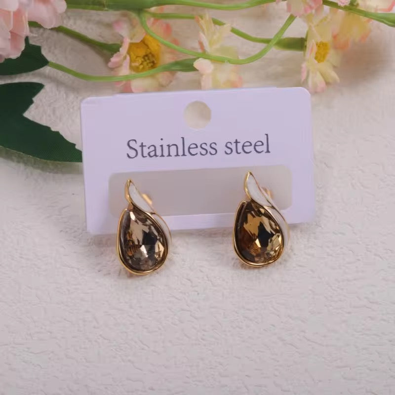 Earrings - 316L stainless steel by Qimati