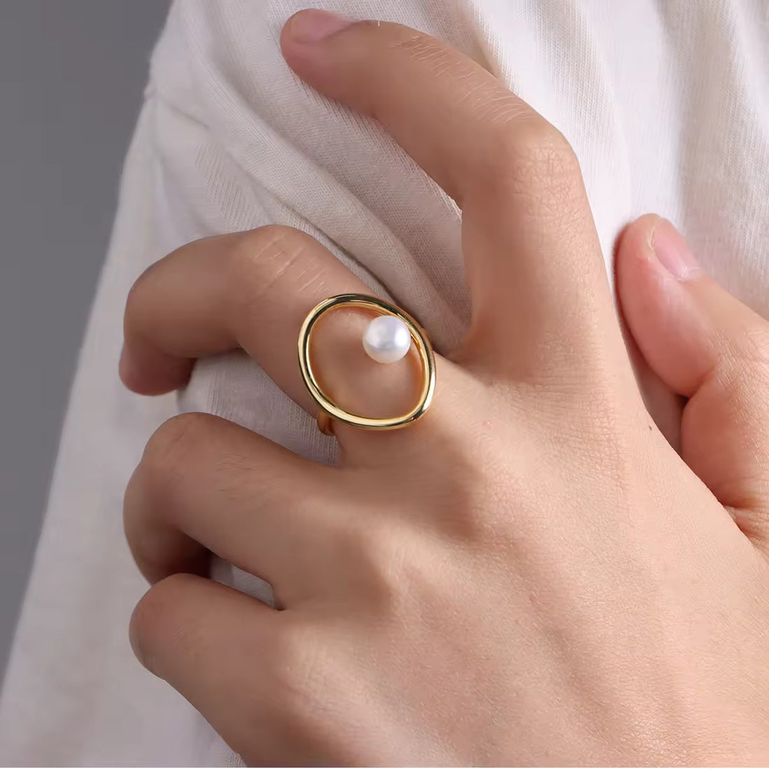 Rings 172 - 316L stainless steel by Qimati