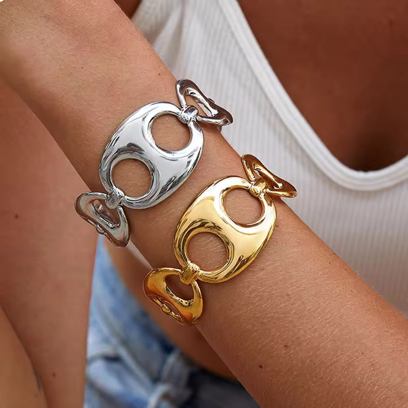 Bracelet Kada 171 (Gold) - alternate view
