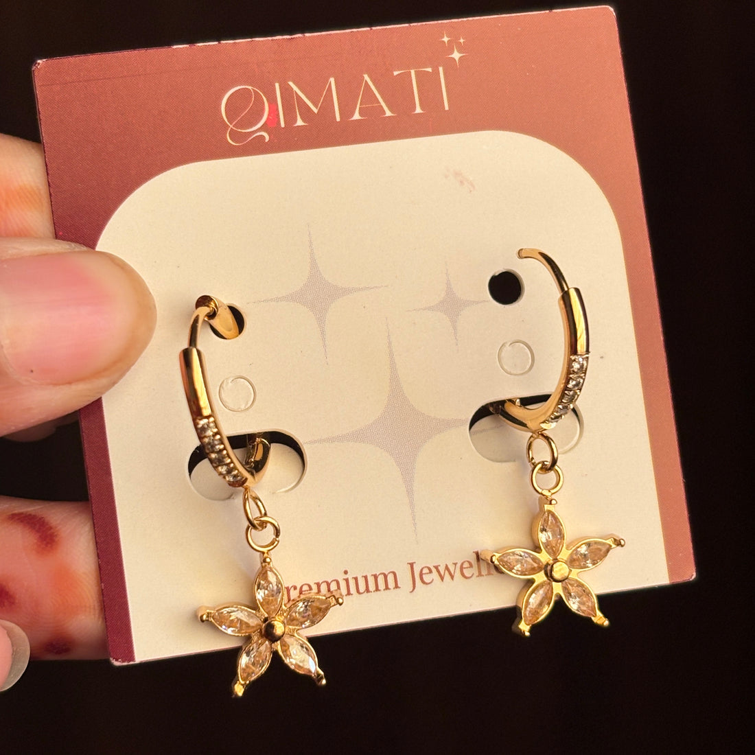 Earrings 109 - 316L stainless steel by Qimati