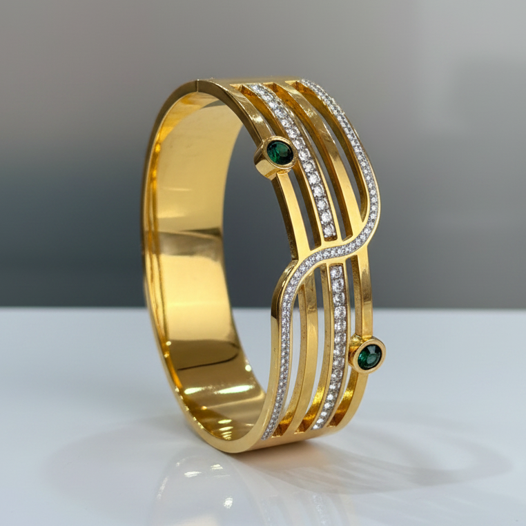 Bracelet Kada 013 (Small) - 316L stainless steel by Qimati