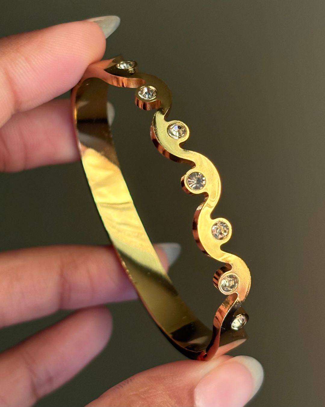 Bracelet Kada 003 (Small) - 316L stainless steel by Qimati