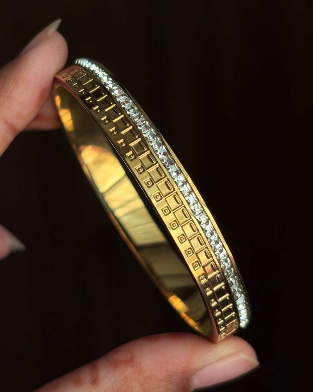 Bracelet Kada 040 - 316L stainless steel by Qimati