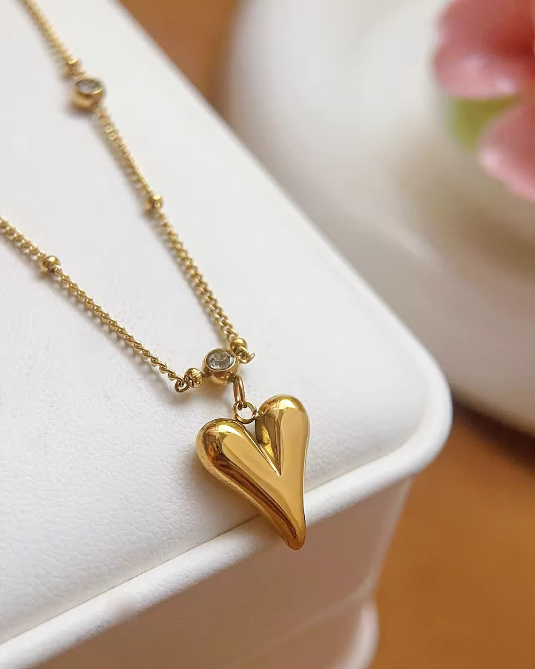 Necklace 036 - 316L stainless steel by Qimati