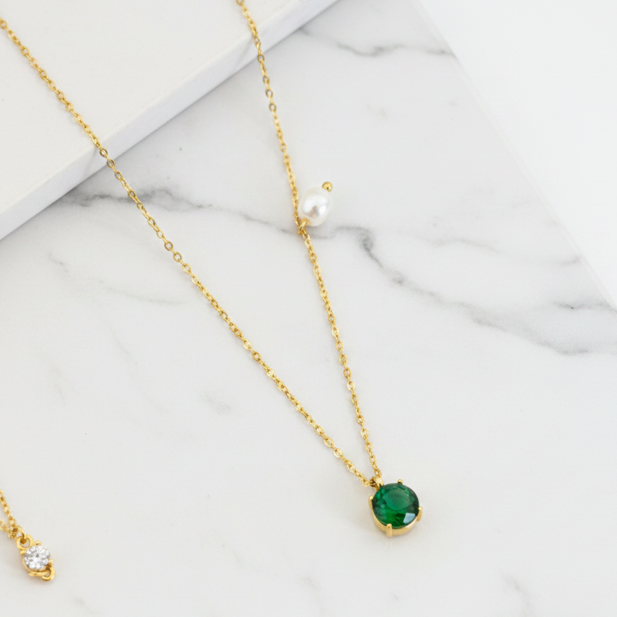 Necklace 046 - 316L stainless steel by Qimati