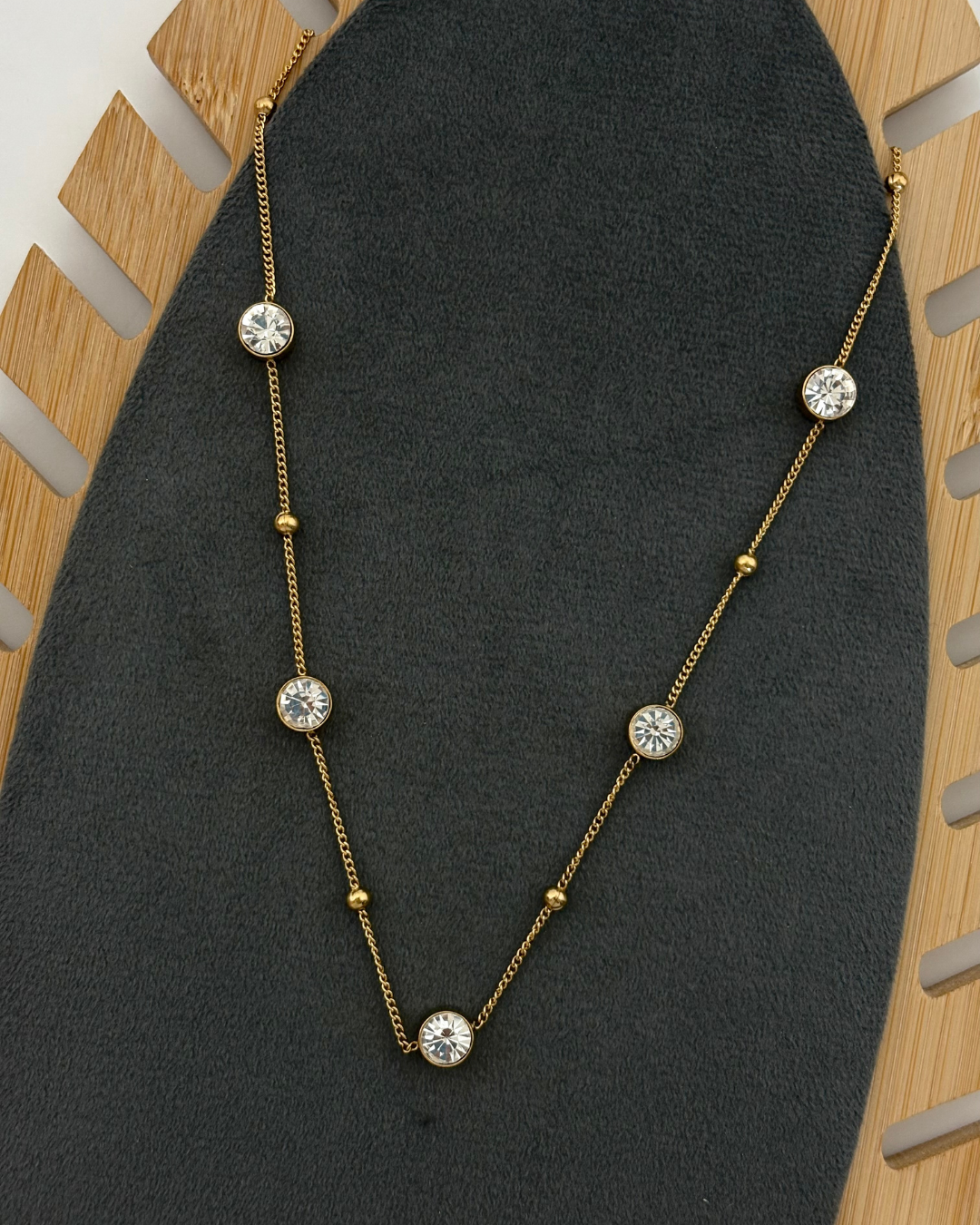 Necklace 054 - 316L stainless steel by Qimati
