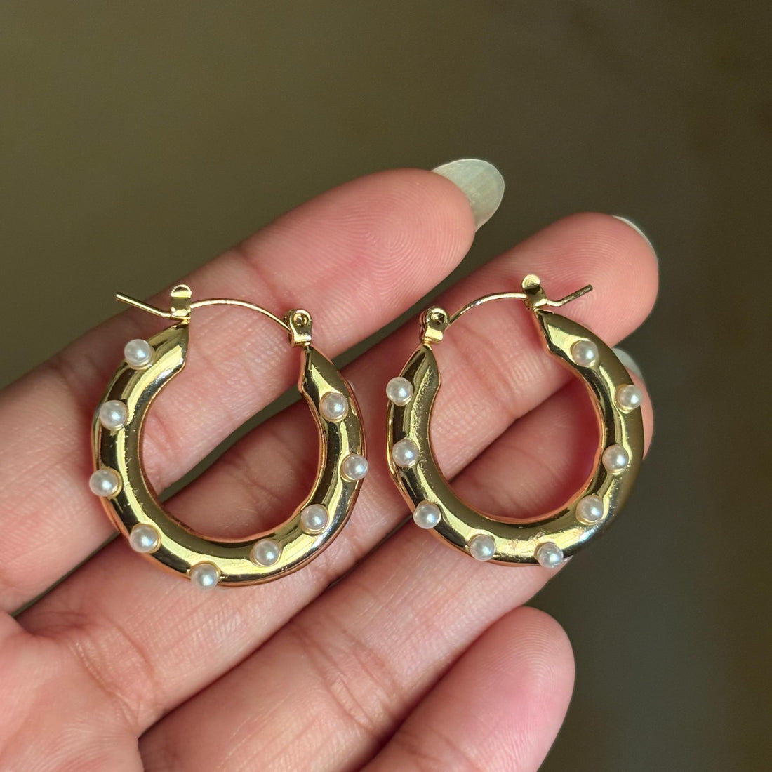 Earrings 088 - 316L stainless steel by Qimati