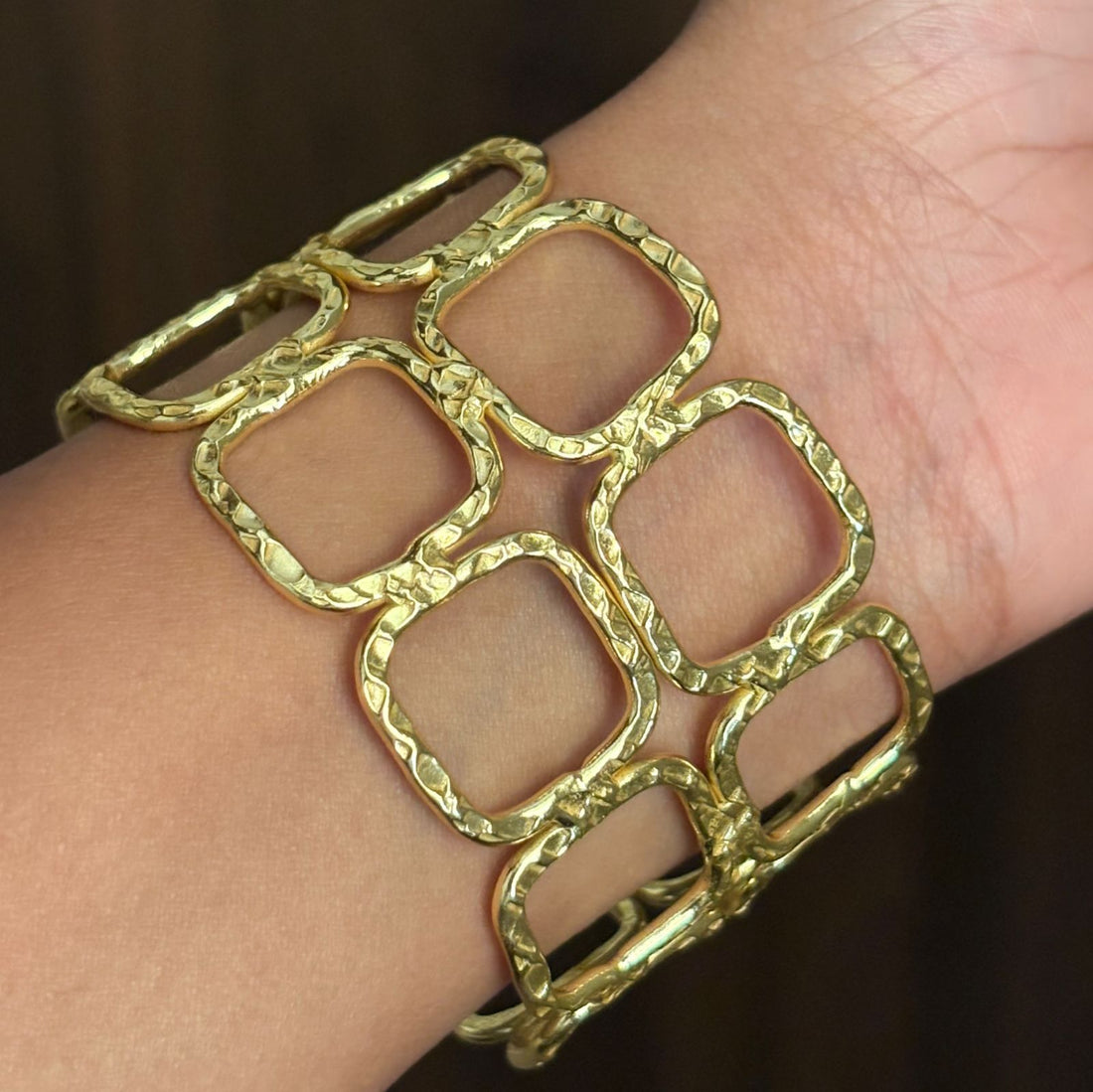 Bracelet Kada 081 (Per-Piece) - brass by Qimati