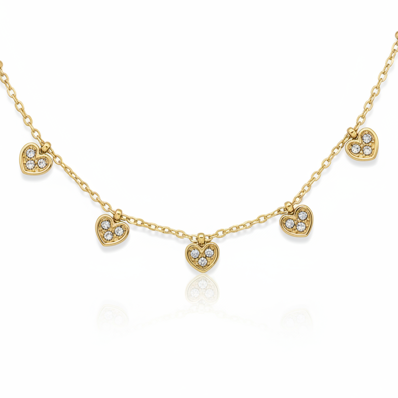 Necklace 190 - 316L stainless steel by Qimati