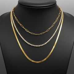 Necklace 1159 - 304 stainless steel by Qimati
