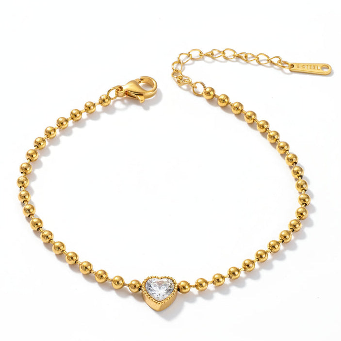 Chain Bracelet 345 - 316L stainless steel by Qimati