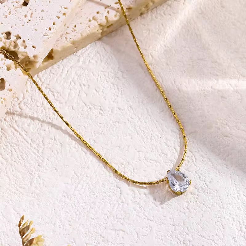 Necklace 362 - 316L stainless steel by Qimati