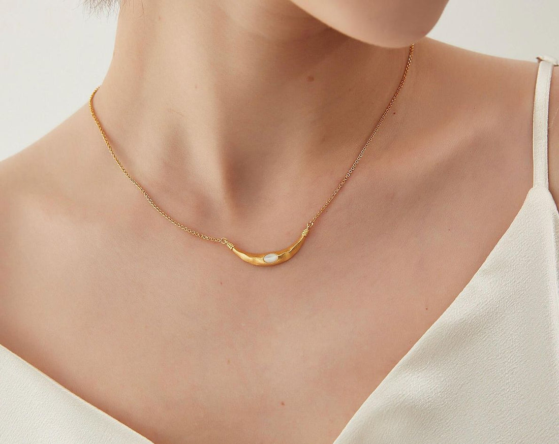 Necklace 310 - 316L stainless steel by Qimati