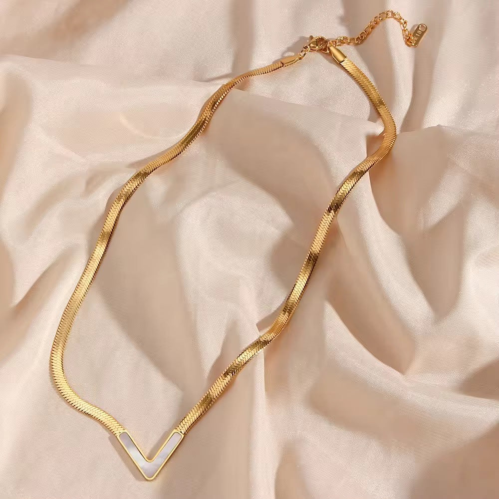 Necklace 397 — 316L stainless steel by Qimati