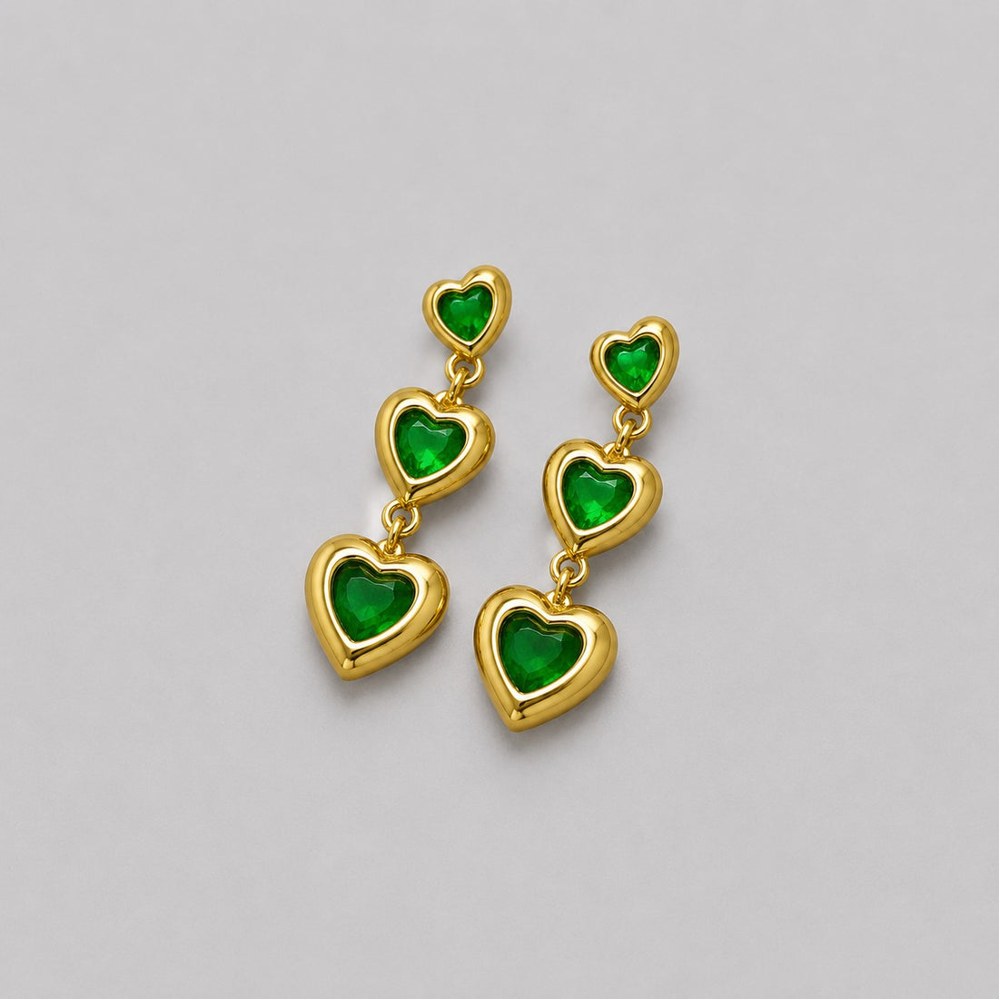 Earrings 288 - 304 stainless steel by Qimati