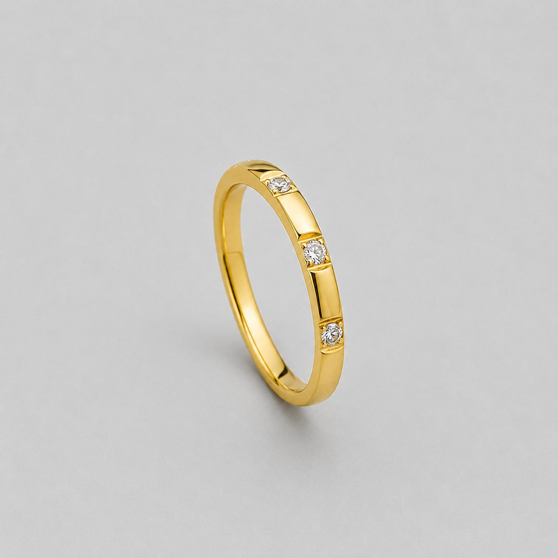 Rings 144 - 316L stainless steel by Qimati