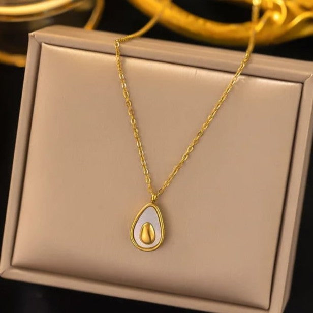 Necklace 566 - 316L stainless steel by Qimati