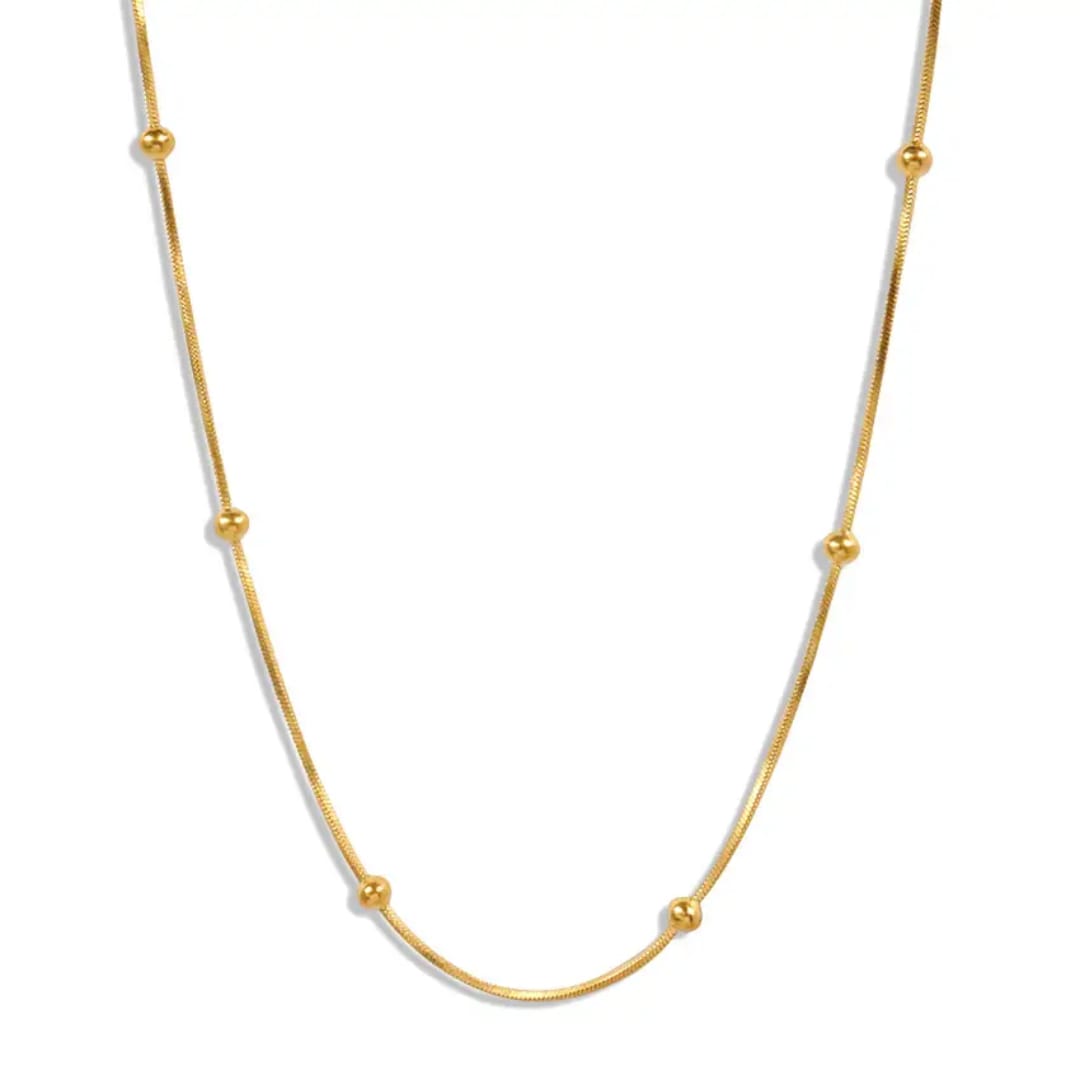 Necklace 569 - 316L stainless steel by Qimati