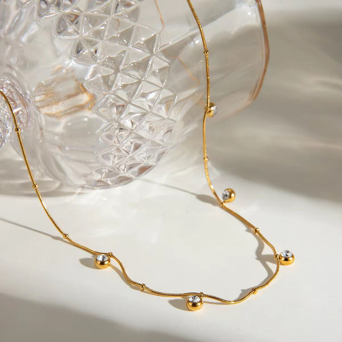 Necklace 675 - 304 stainless steel by Qimati