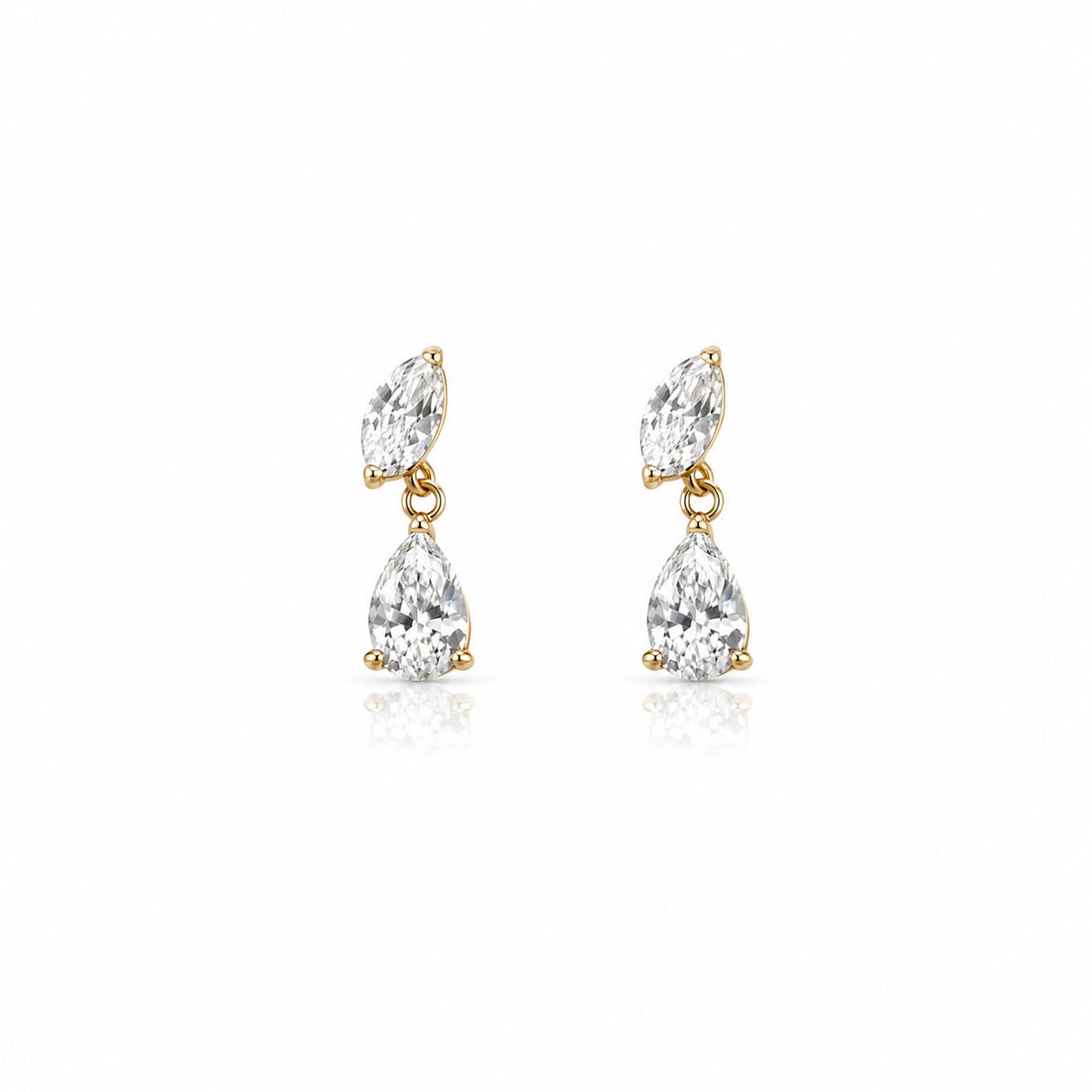Earrings 353 - 316L stainless steel by Qimati