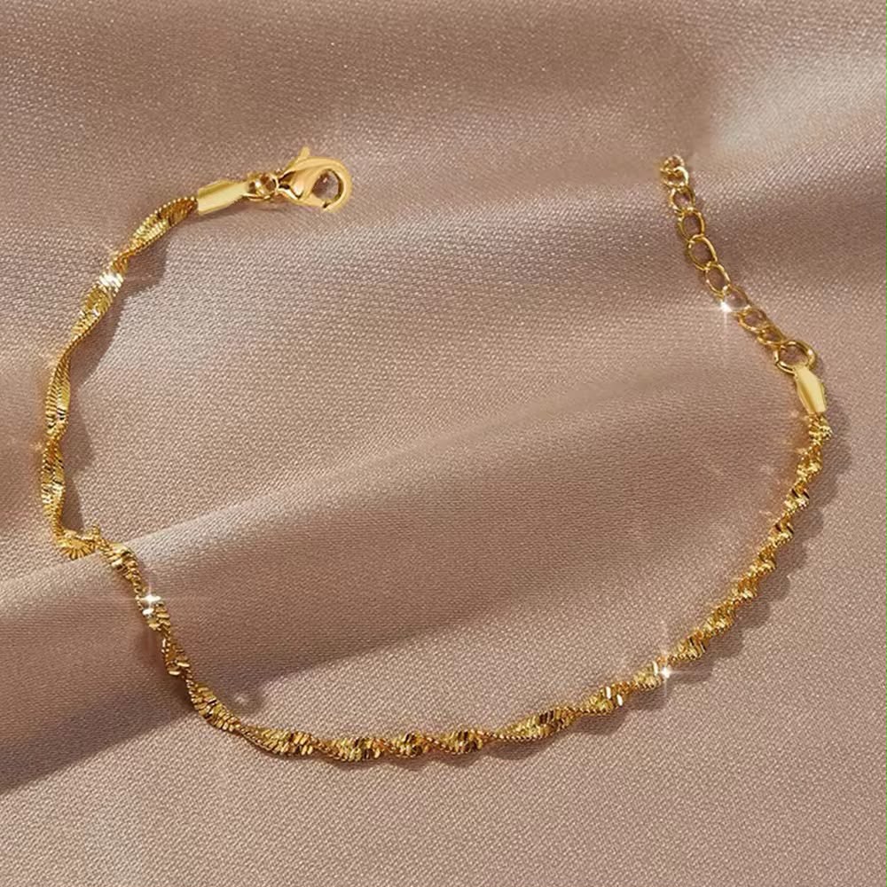 Chain Bracelet 252 - 316L stainless steel by Qimati