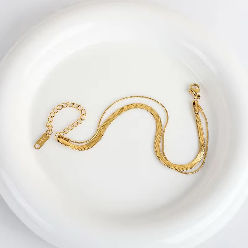 Chain Bracelet 257 - 316L stainless steel by Qimati