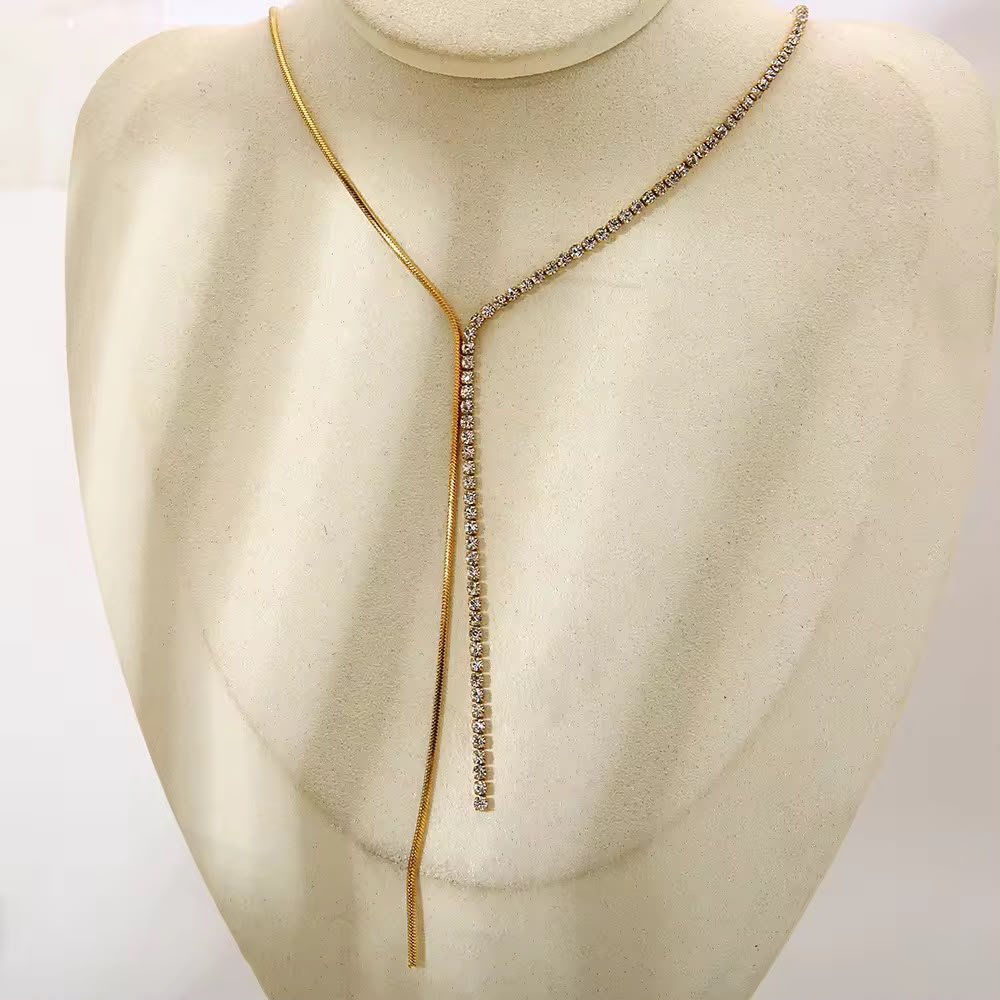 Necklace 1180 - 316L stainless steel by Qimati
