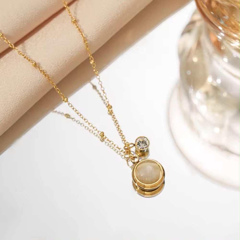 Necklace 836 - 304 stainless steel by Qimati