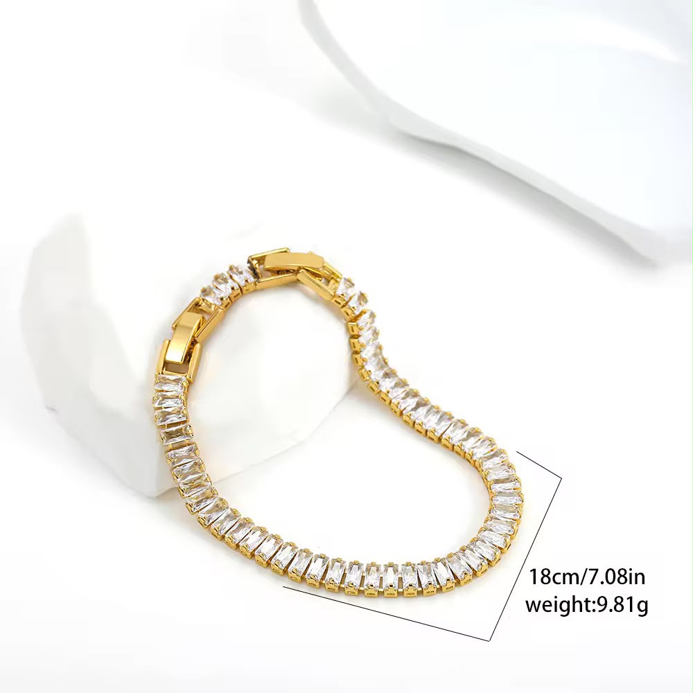Chain Bracelet 271 - 304 stainless steel by Qimati