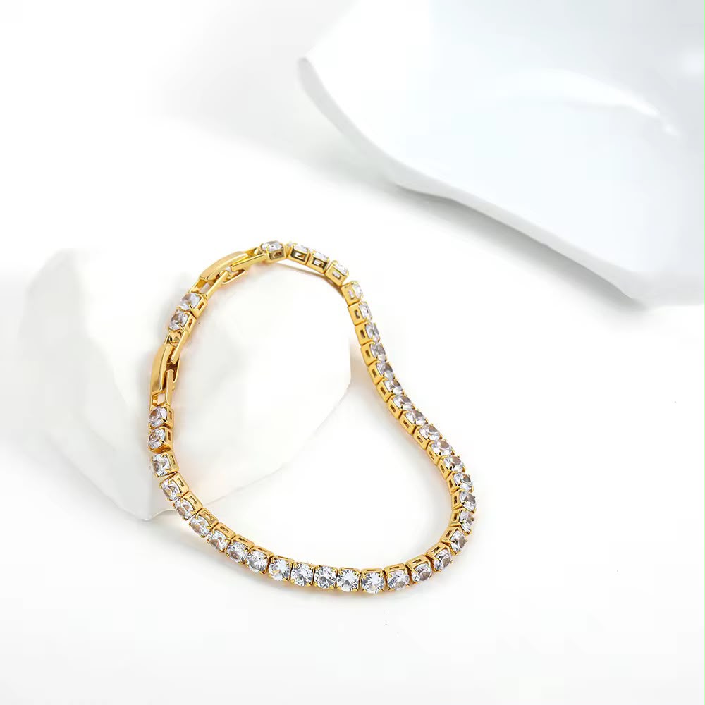 Chain Bracelet 272 - 304 stainless steel by Qimati