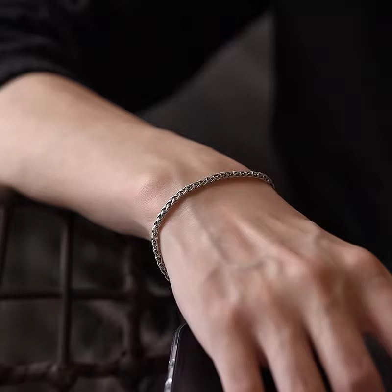 Chain Bracelet 298 - 316L stainless steel by Qimati
