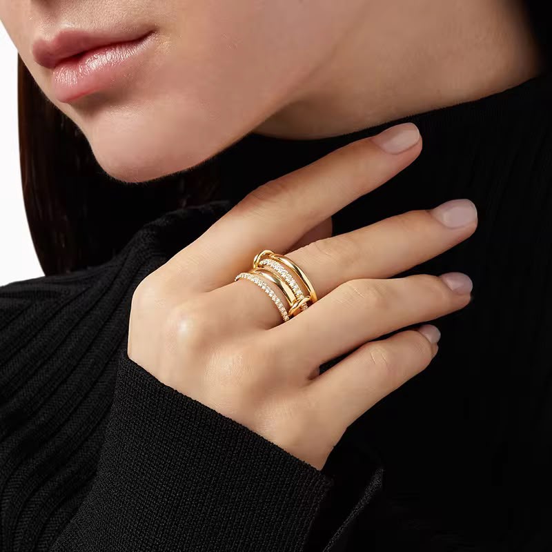Rings 252 (4 Rings Stack) - alternate view