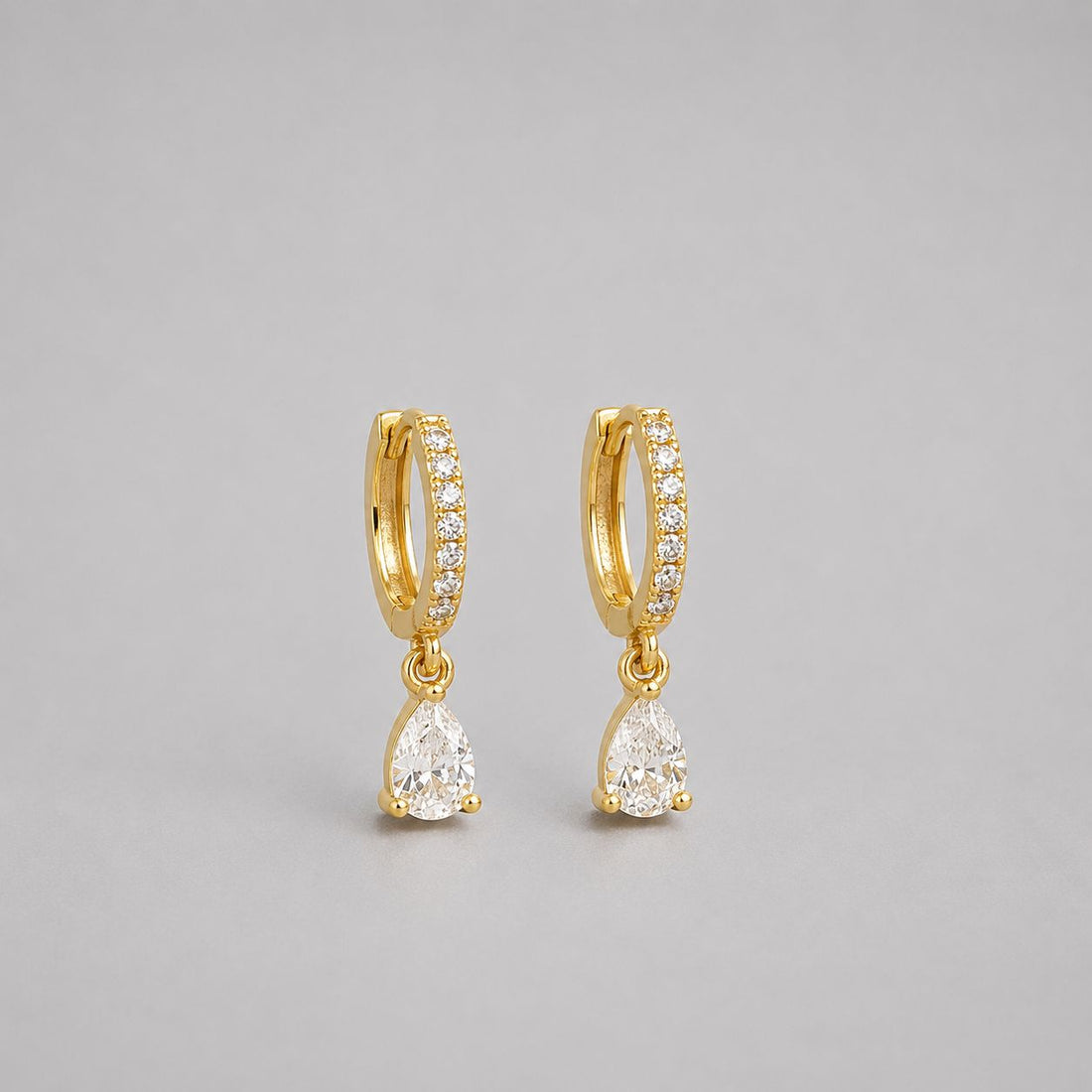 Earrings 306 - brass by Qimati