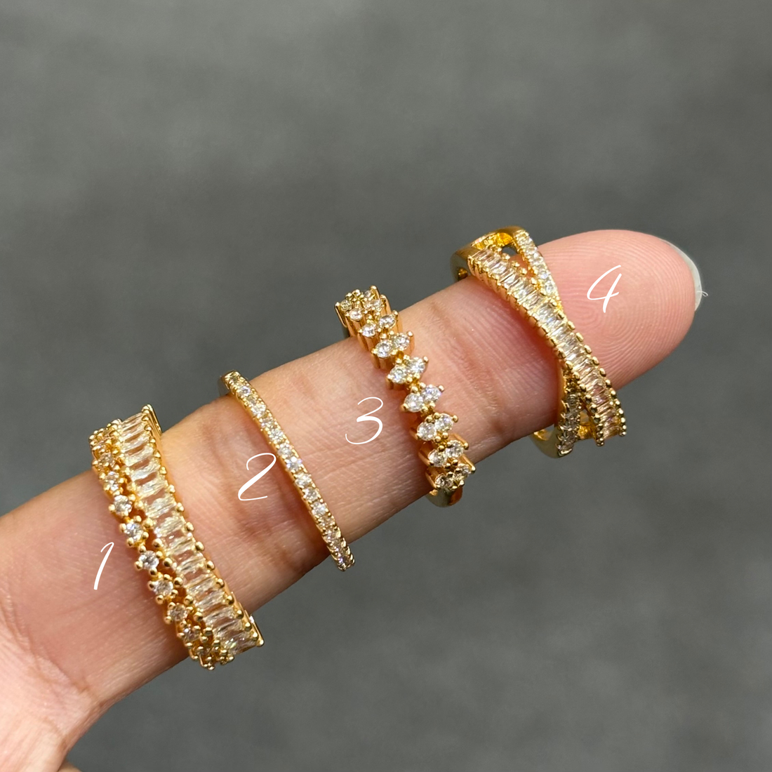 Rings 105 - 316L stainless steel by Qimati