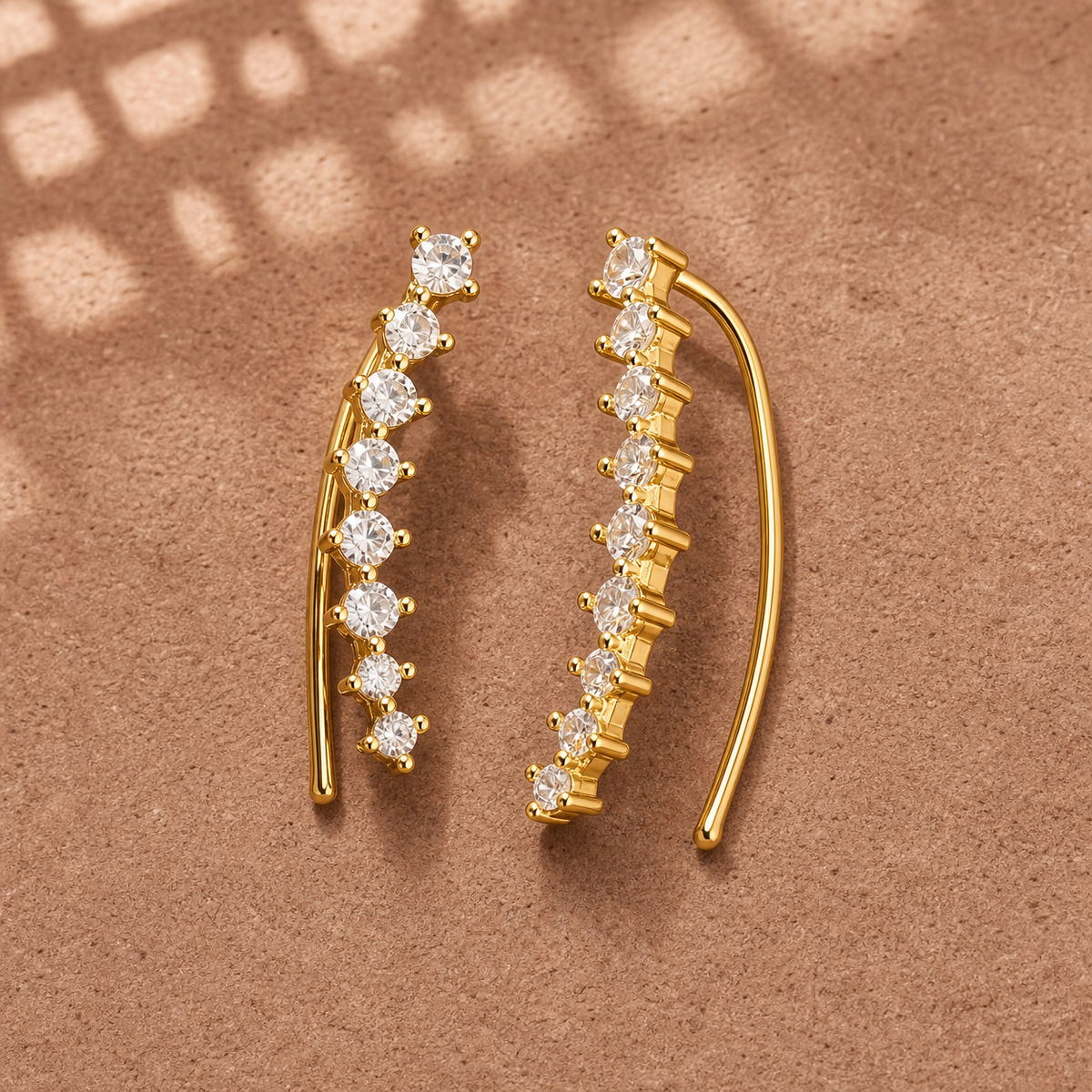 Earrings 896 (Climbers) — product photograph