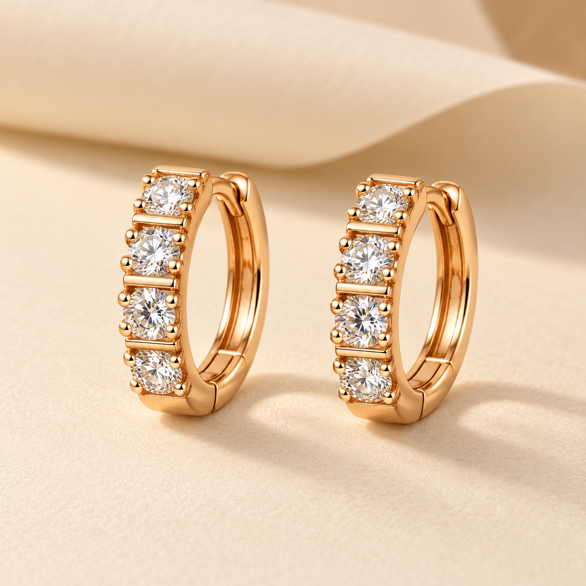 Earrings 924 (Rose Gold) — product photograph