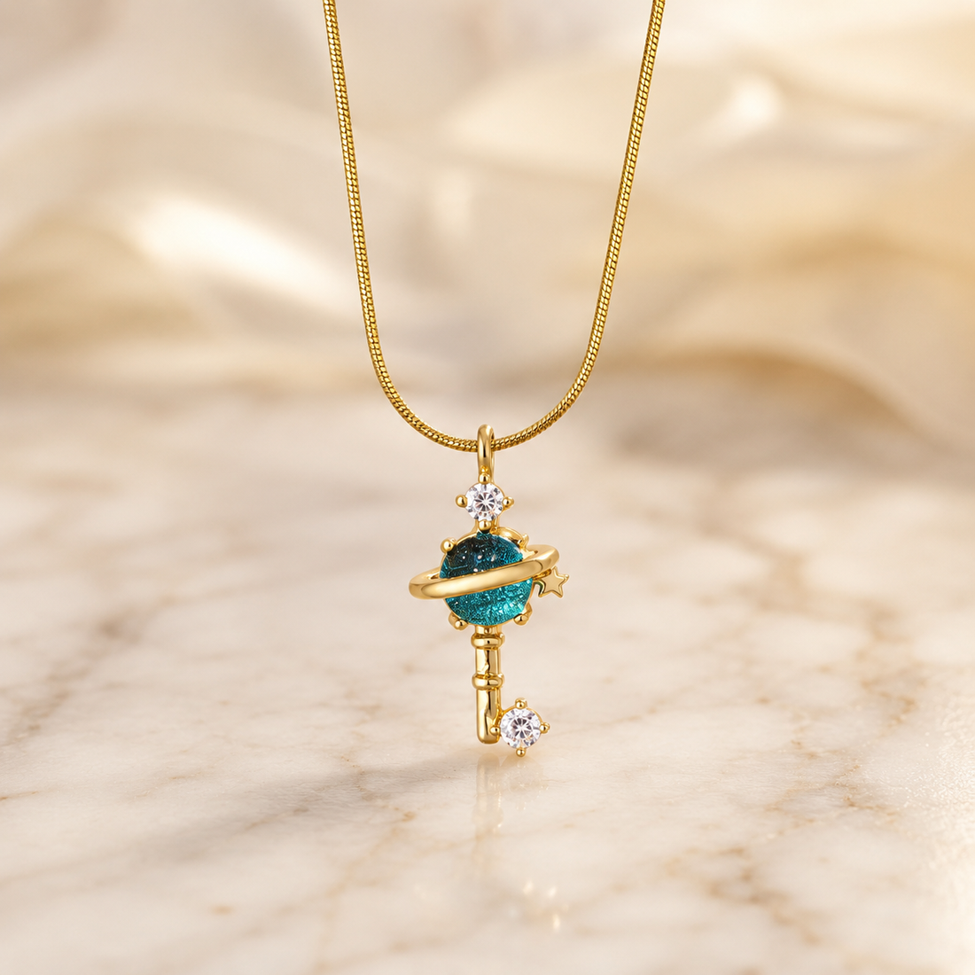 Necklace 846 - 316L stainless steel by Qimati