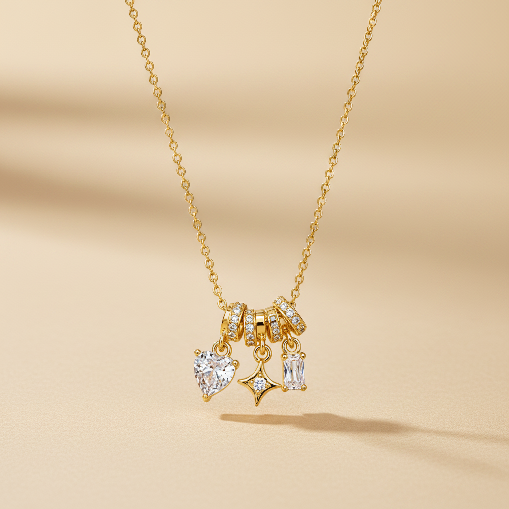 Necklace 413 - 304 stainless steel by Qimati