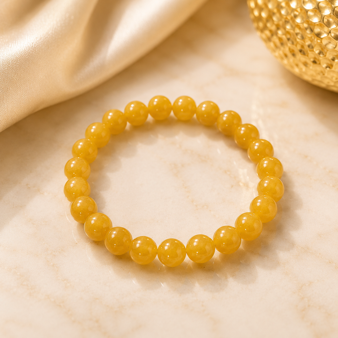Chain Bracelet 366 (Natural Onyx) - Qimati
