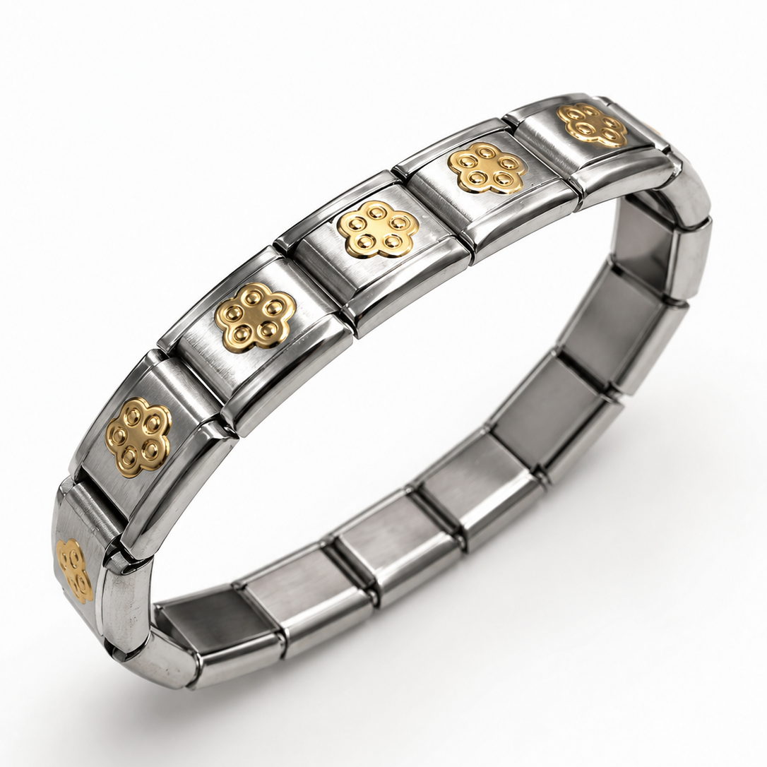 Chain Bracelet 166 - 316L stainless steel by Qimati