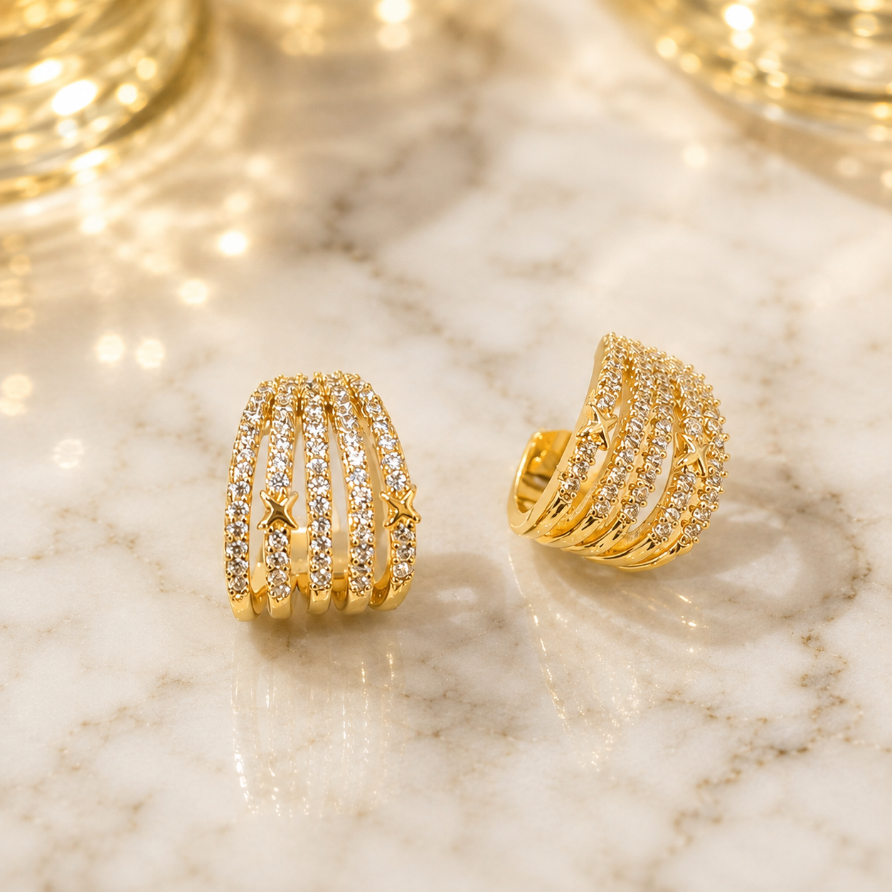 Earrings 582 (Ear - Cuff)