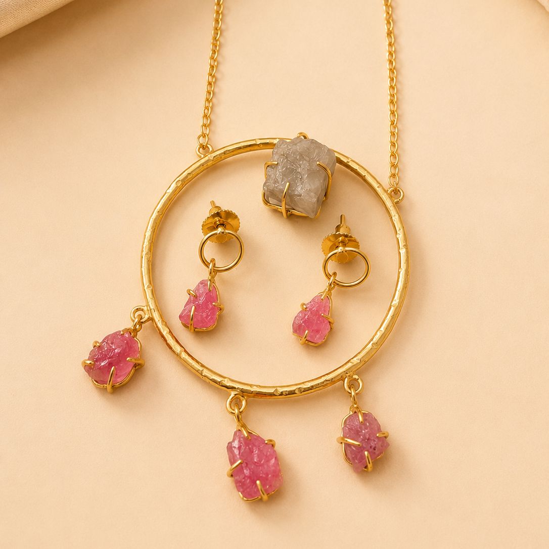 Set (Necklace & Earring) 005 - alternate view