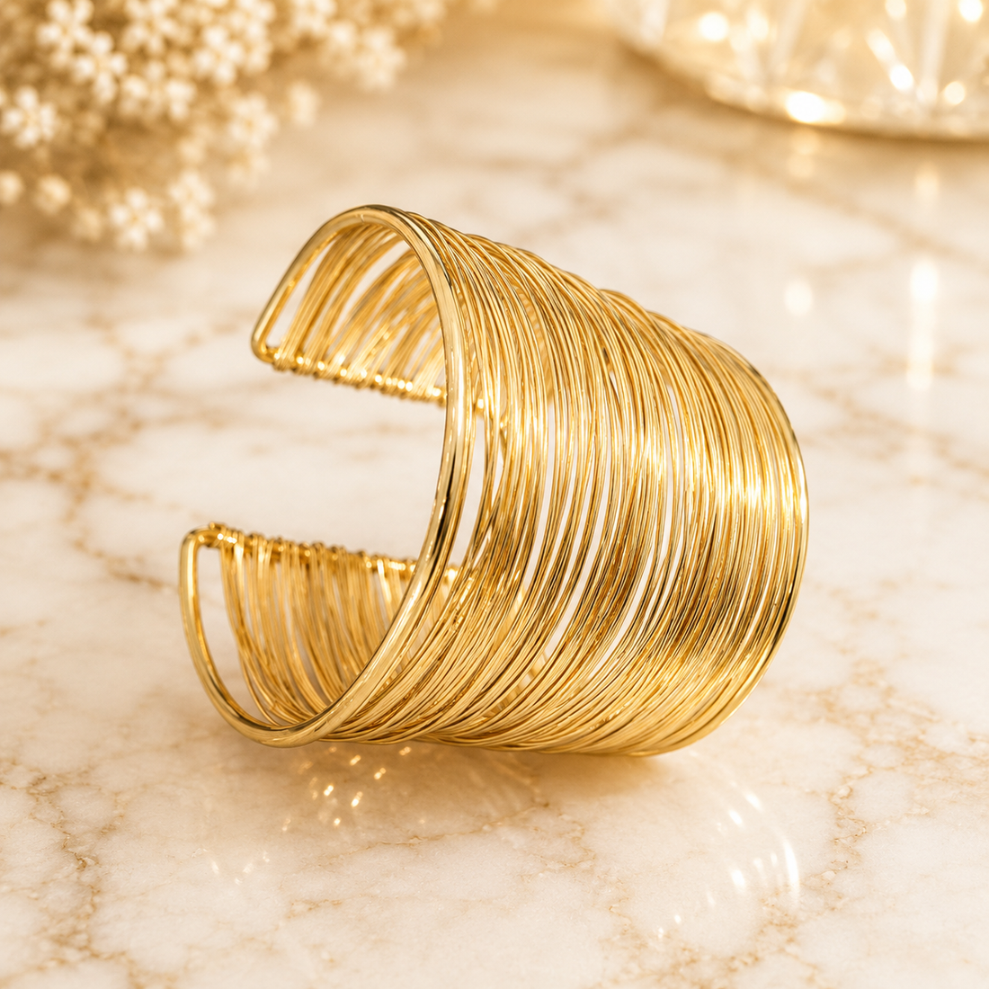 Bracelet Kada 361 - brass by Qimati