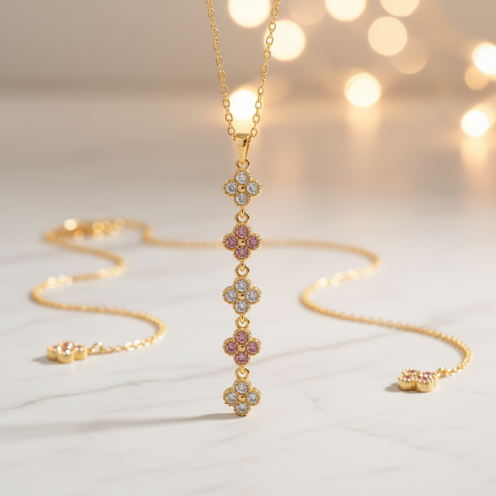 Necklace 668 - 316L stainless steel by Qimati
